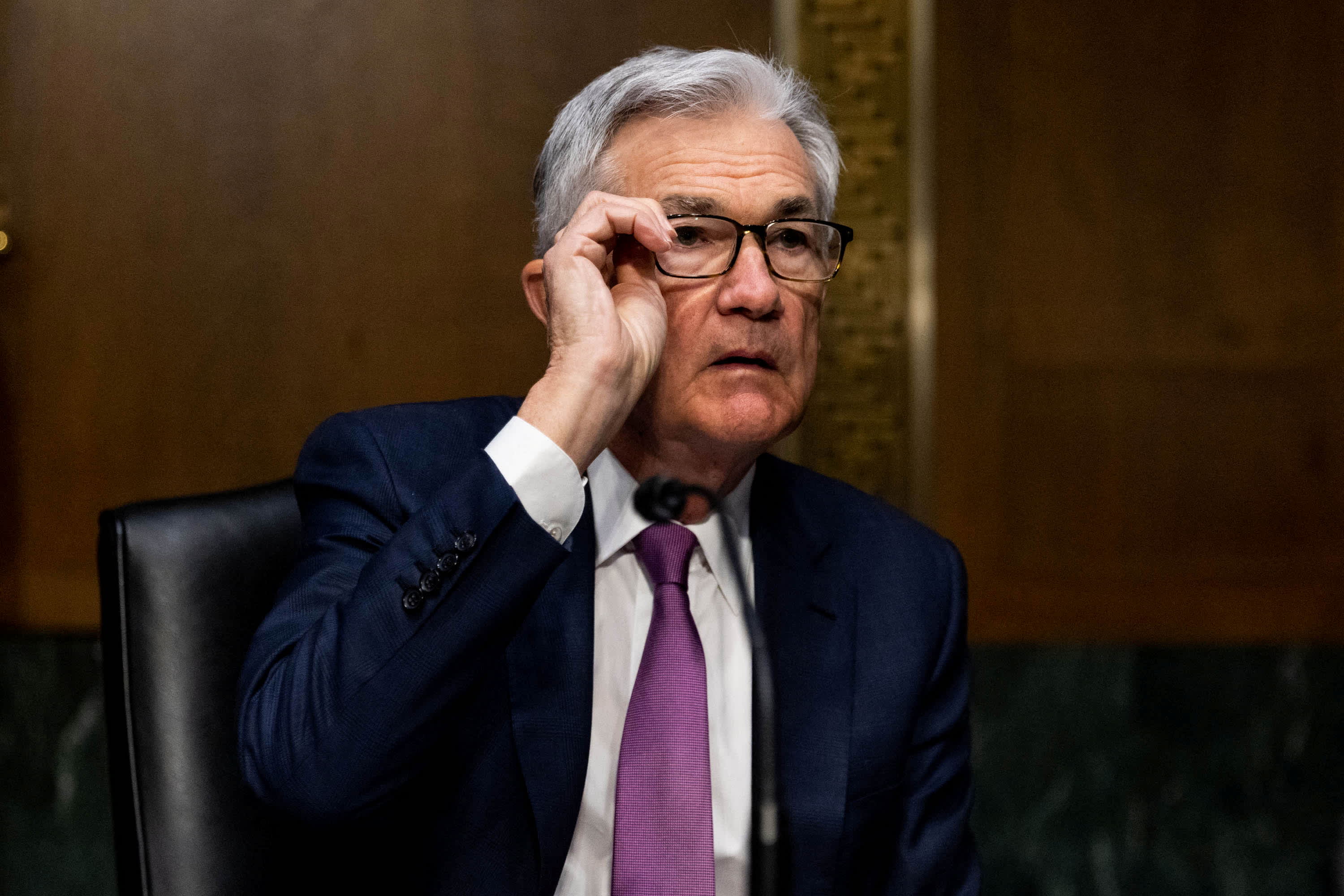 With inflation and Ukraine, Powell must thread a needle on Capitol Hill this week to calm markets