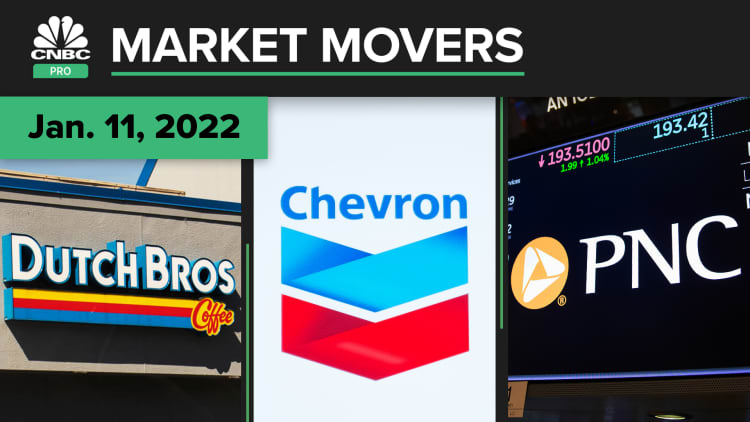Dutch Bros, Chevron, and PNC are some of today's top stock picks: Pro Market Movers Jan. 11