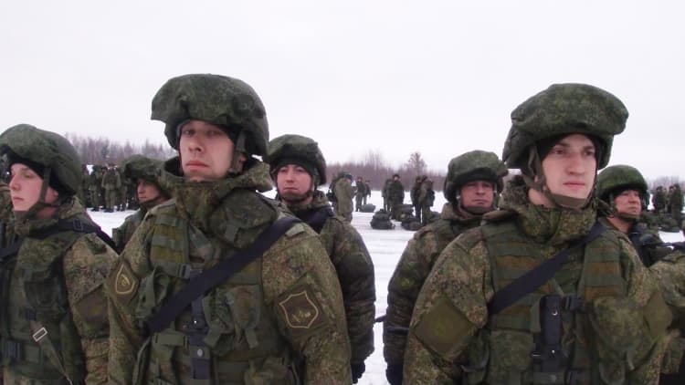 Russia says it's pulled back some troops from Ukraine's border