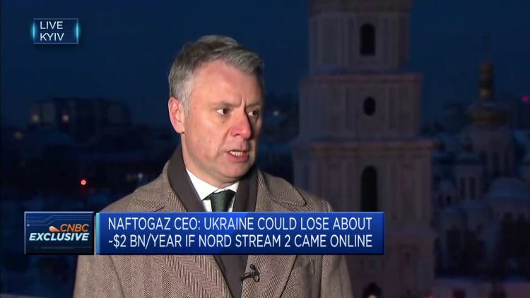 CEO of Ukraine’s Naftogaz believes a Russian incursion is likely