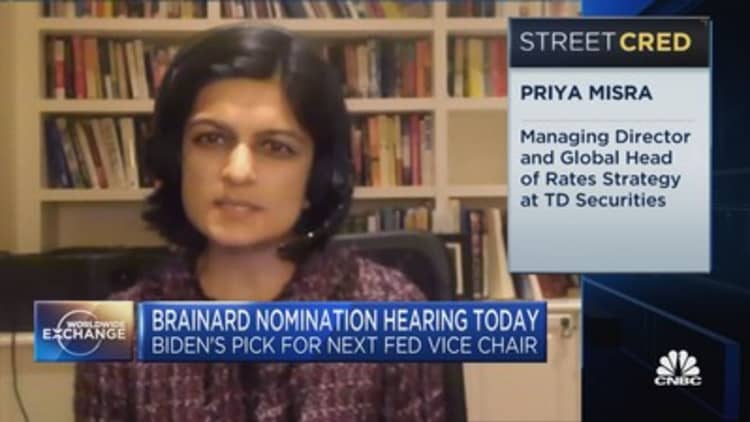 TD's Priya Misra: We expect Fed to end tapering in March, then "hike right away"