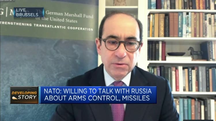 Russia-NATO talks have a 'historic' feel to them, vice president of the German Marshall Fund of the U.S. says