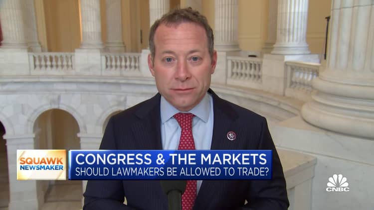 Rep. Gottheimer: Lawmakers shouldn't be directly involved in stock trading
