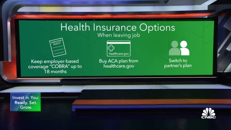 Part of the 'Great Resignation?' Here are your health insurance options