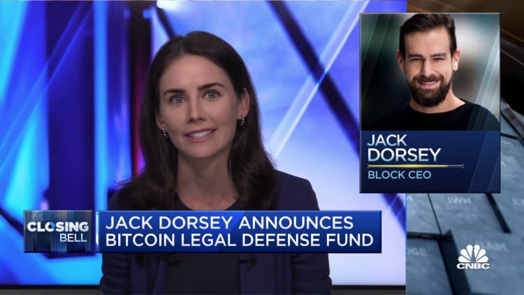 Jack Dorsey creates Bitcoin Legal Defense Fund