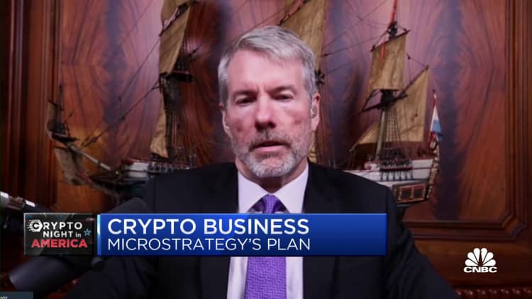 I've never seen anything as compelling and unstoppable as bitcoin, says MicroStrategy's Saylor