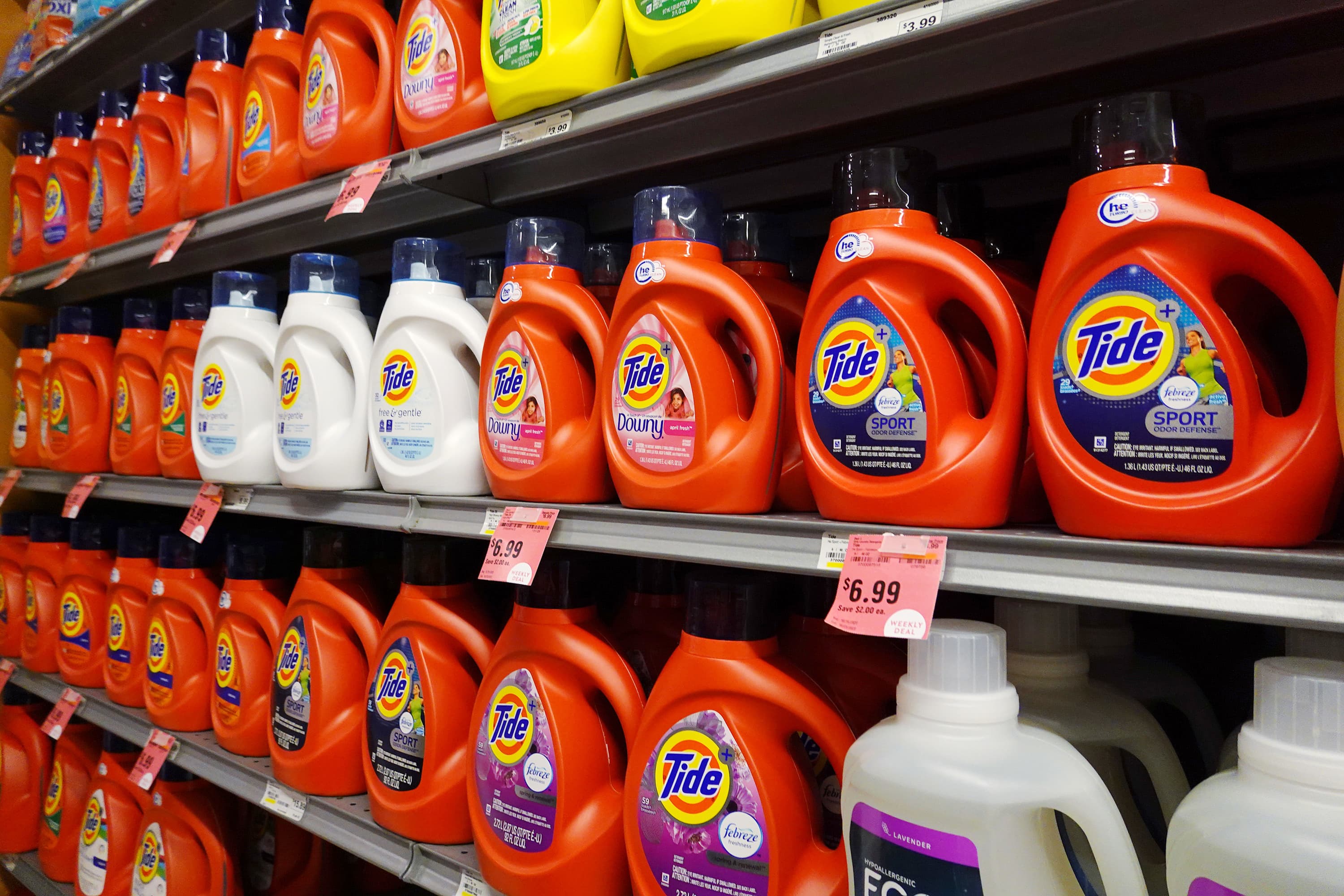 Procter & Gamble is planning several price increases for Tide and other products