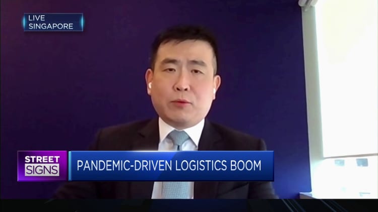 Investments in the logistics sector are at an all-time high, says asset management firm