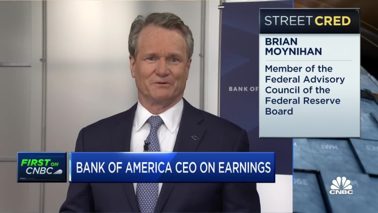Bank of America CEO sees lots of room for growth in loan business