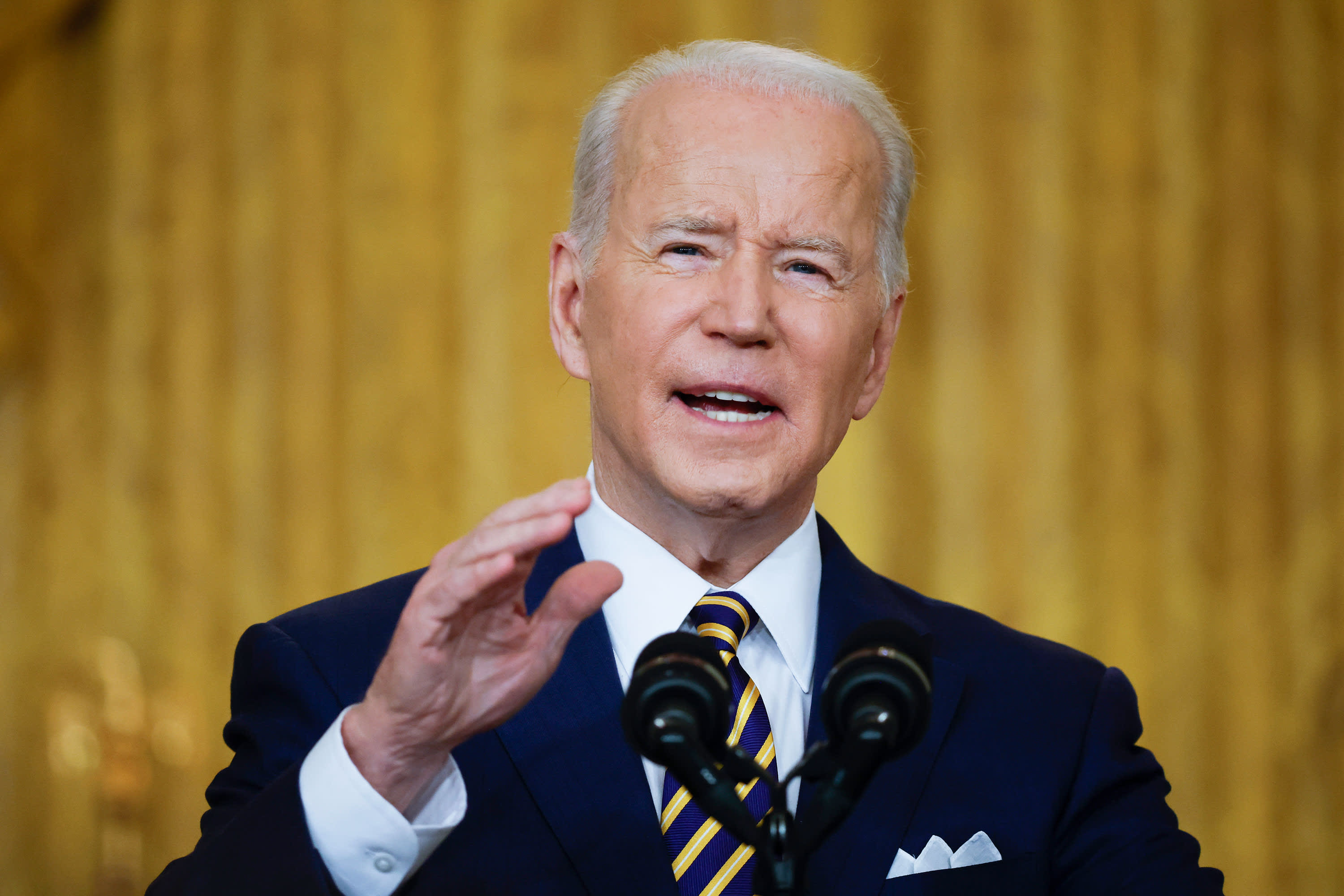 Biden defends his first year record as agenda stalls: ‘I didn’t overpromise’