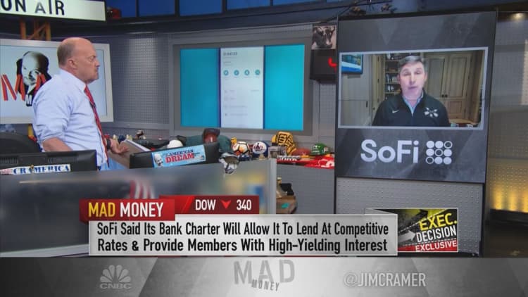 SoFi CEO explains how securing a bank charter will improve the fintech firm's consumer offerings
