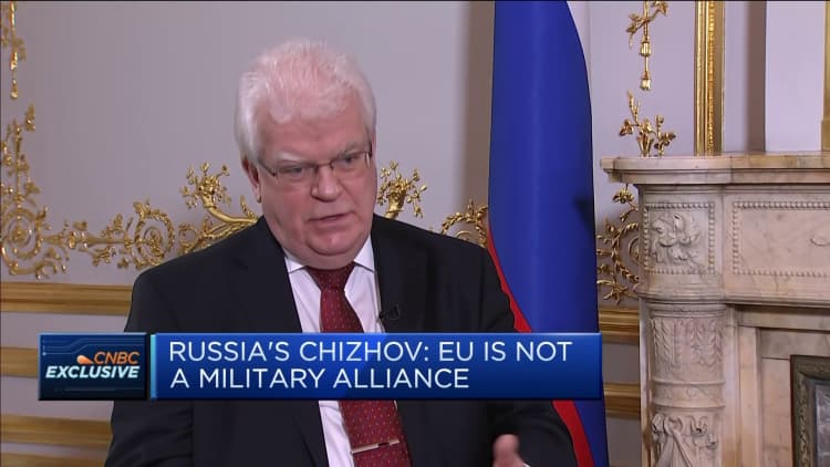 Russia hasn't closed any negotiations over Ukraine conflict, Russia's ambassador to the EU says