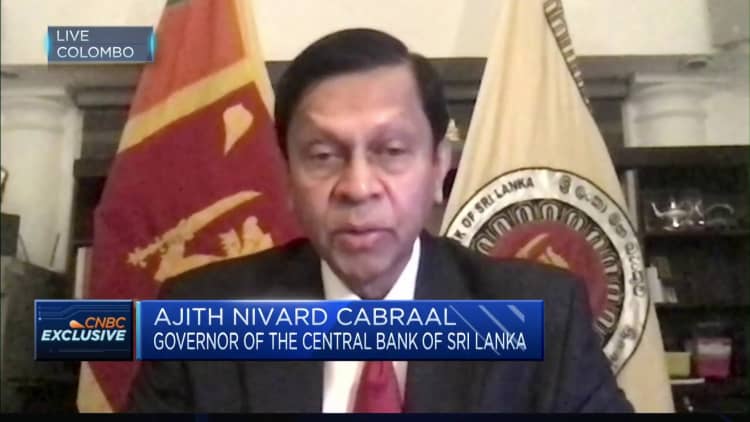 Sri Lanka's central bank governor discusses the country's debt crisis