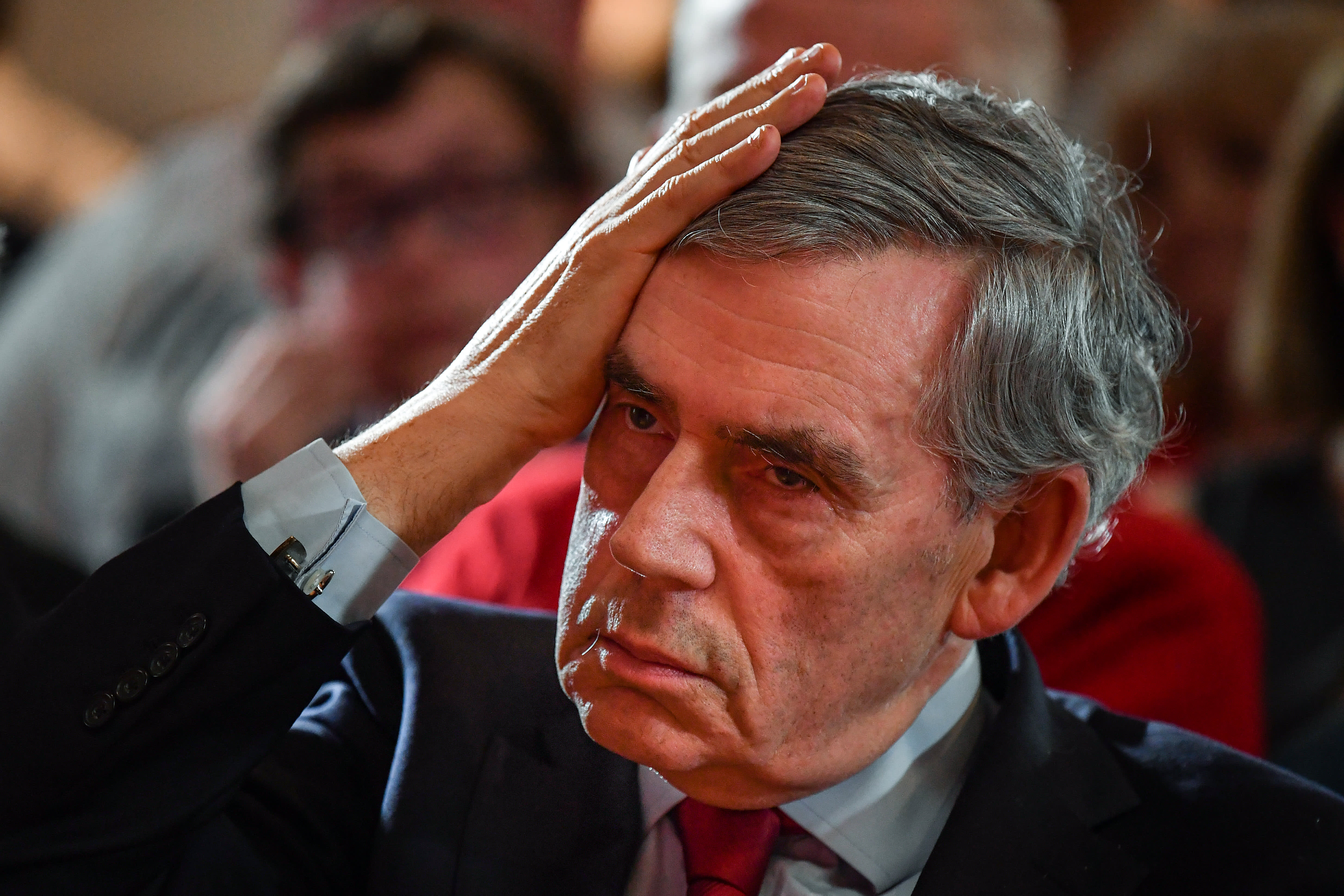 Britain's efforts to become a global power are mired in scandal, says former PM Gordon Brown