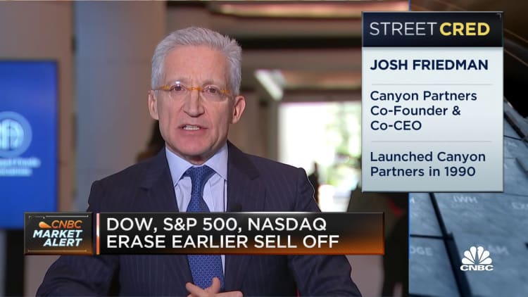 Markets indicate inflation will be transitory, says Canyon Partners' co-founder Josh Friedman