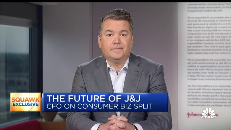 Watch CNBC's full interview with Johnson & Johnson CFO Joseph Wolk
