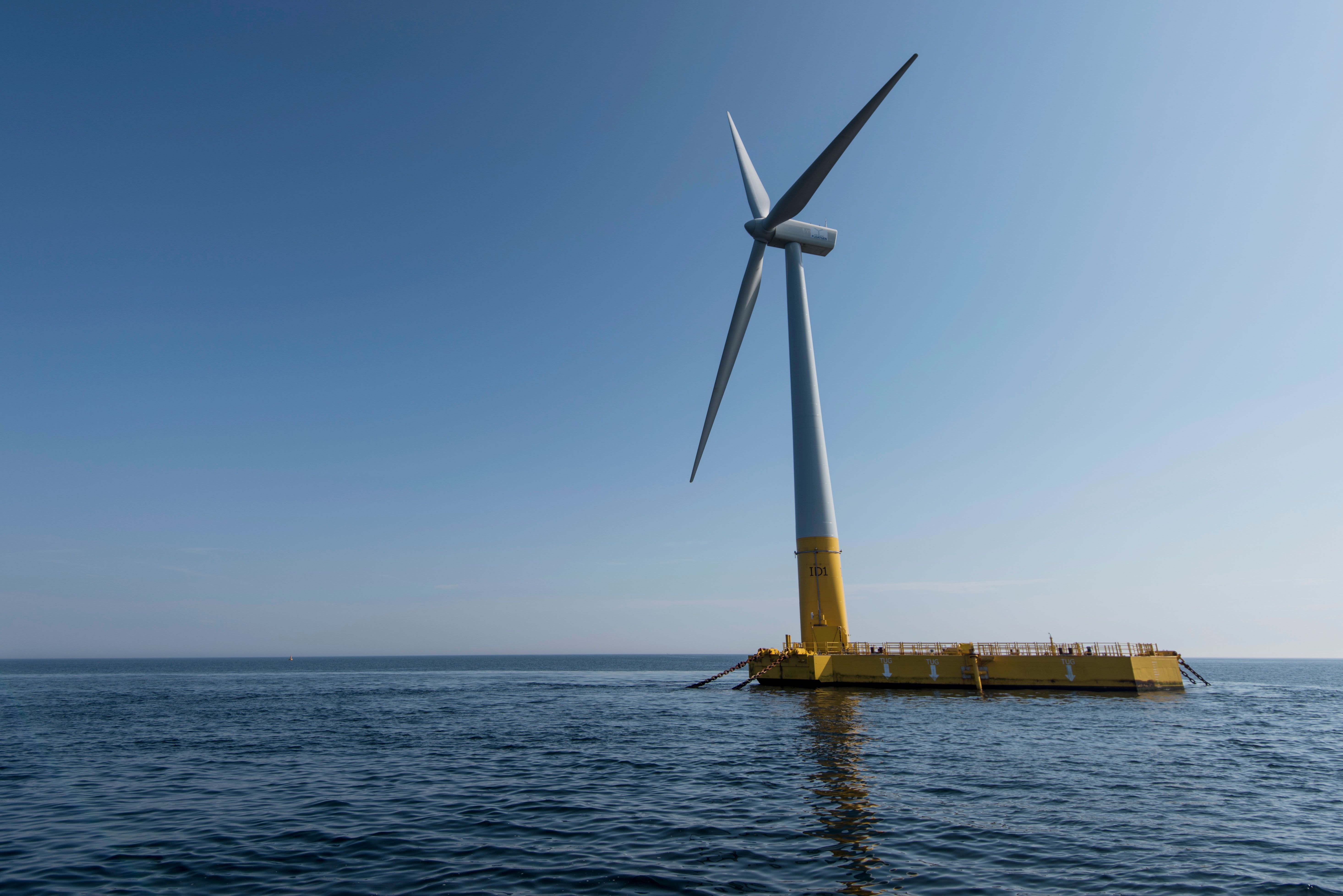 Plans for floating wind energy projects off UK’s coastline get millions in funding boost