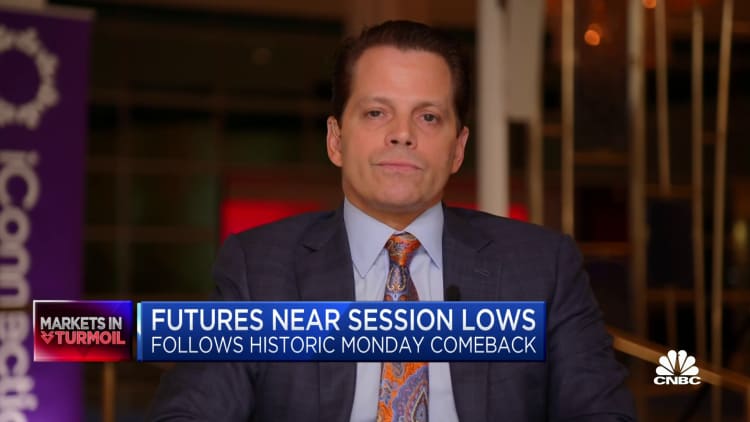 Investors should ride out bitcoin, but do not lever it: Anthony Scaramucci