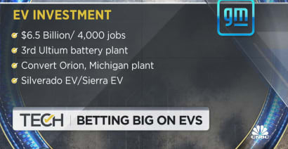 General Motors unveils $7 billion electric vehicle push