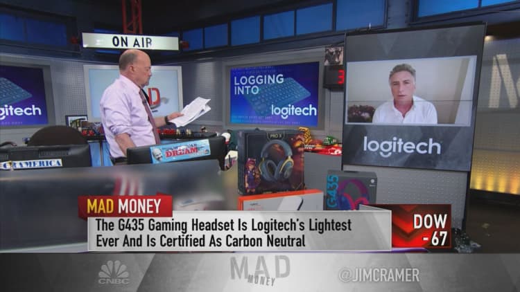 Watch Jim Cramer's full interview with Logitech CEO Bracken Darrell