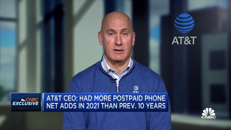 AT&T CEO John Stankey on earnings: 2021 was a home run for the team