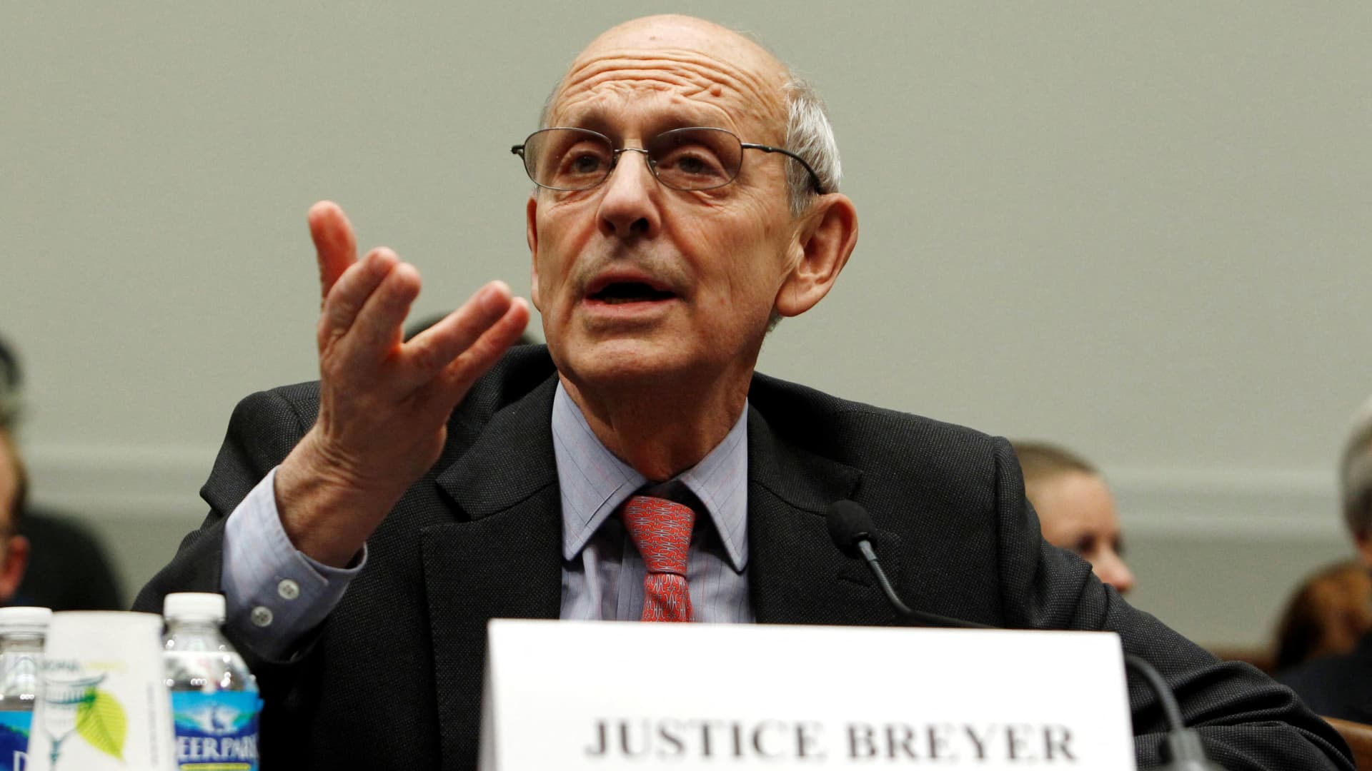 Supreme Court Justice Stephen Breyer testifies before a House Judiciary Commercial and Administrative Law Subcommittee hearing on The Administrative Conference of the United States on Capitol Hill in Washington May 20, 2010.