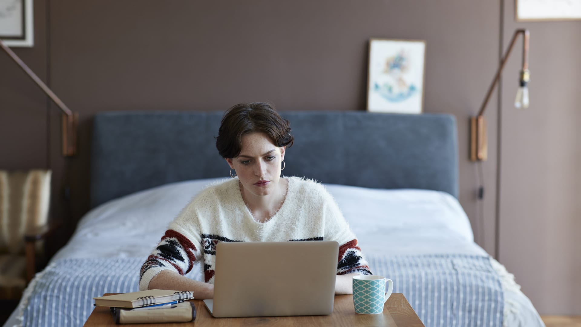 How to work from your bedroom without ruining your sleep, according to experts