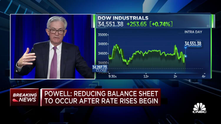 Very broad committee support to raise target range for Federal funds rate, says Jerome Powell