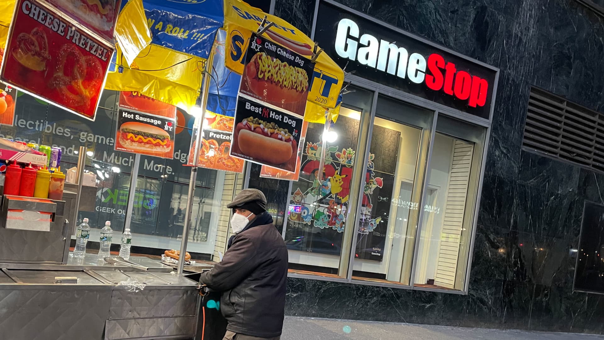 A GameStop location in New York, Dec. 23, 2021.