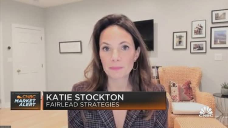 Fairlead's Katie Stockton: We've lost the participation of a lot of stocks on the updside