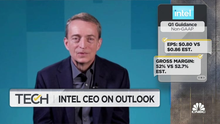 Watch CNBC's full interview with Intel's Pat Gelsinger