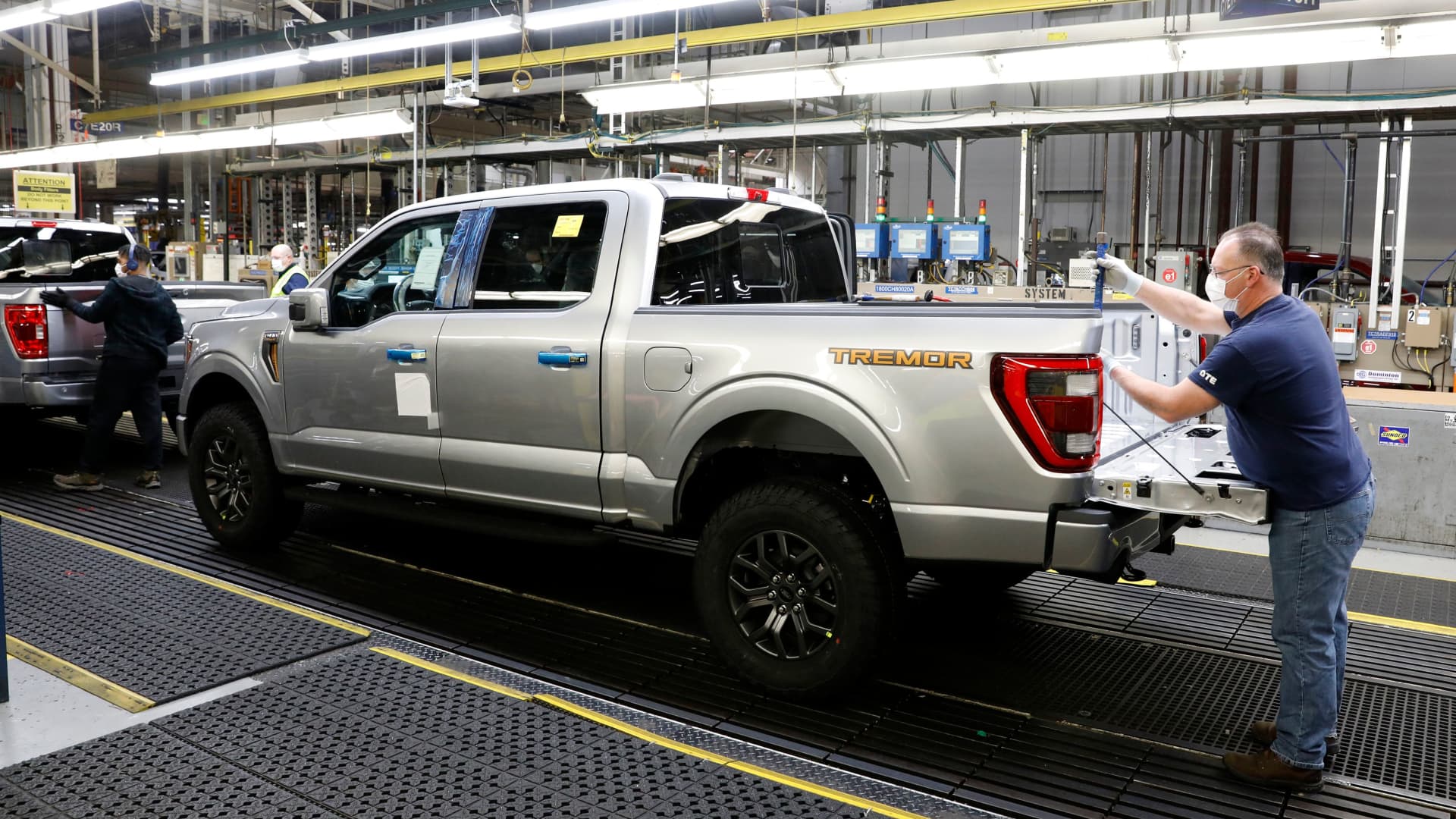 Ford’s first quarter sales fall 17% as automaker battles chip shortage