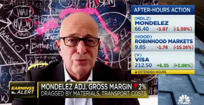 Watch CNBC's full interview with Mondelez CEO Dirk Van de Put