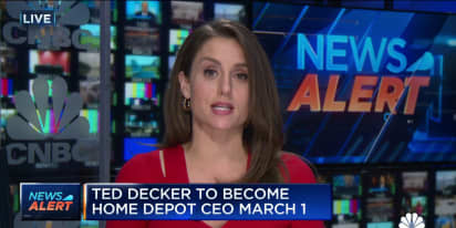 Home Depot names new CEO, Ted Decker, who will start March 1