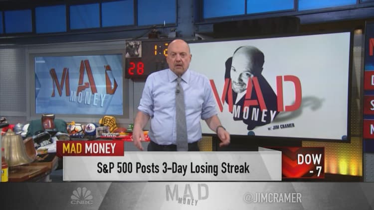 Jim Cramer breaks down the struggle of conceptual growth stocks and how long it may last