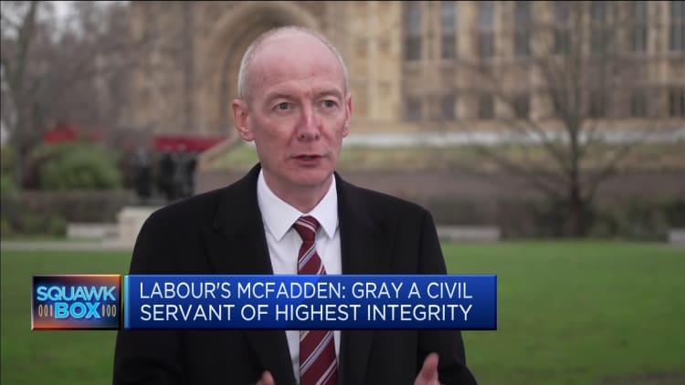 The Sue Gray report is not just about parties, it's about trust, UK lawmaker says