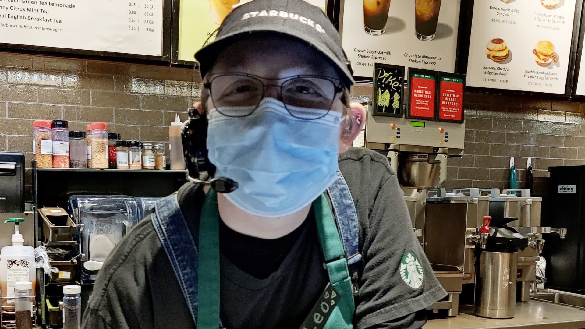 Leo Hernandez is a shift supervisor at Starbucks in Tallahassee, Florida, and supports the store unionizing.