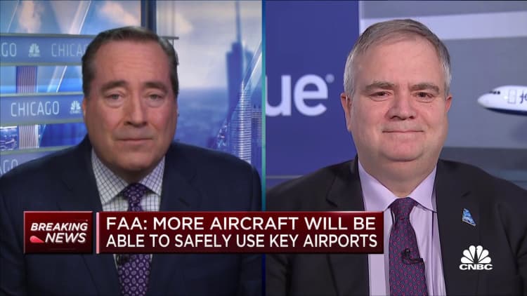 JetBlue CEO: We're seeing industry quickly recover from omicron Covid variant