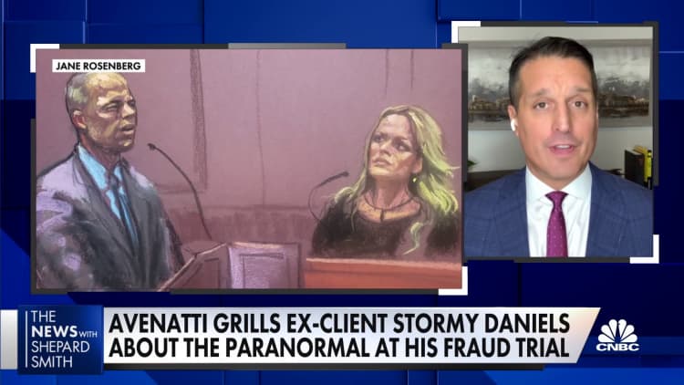 Michael Avenatti grills former client Stormy Daniels in his fraud trial