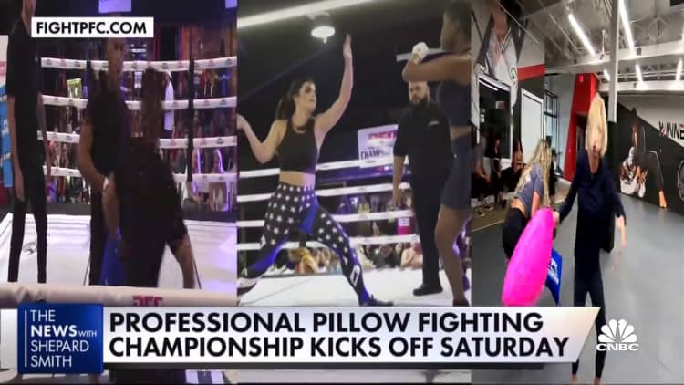 Professional pillow fighting comes to a TV near you