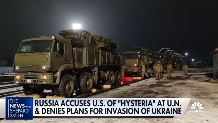 Russia brings plasma to border — Seen as a sign of impending invasion