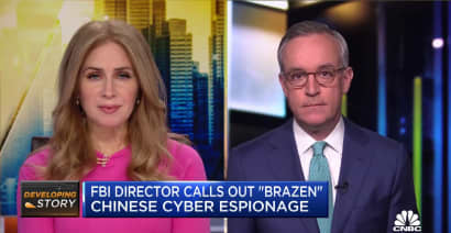 FBI director calls out 'brazen' Chinese cyber espionage