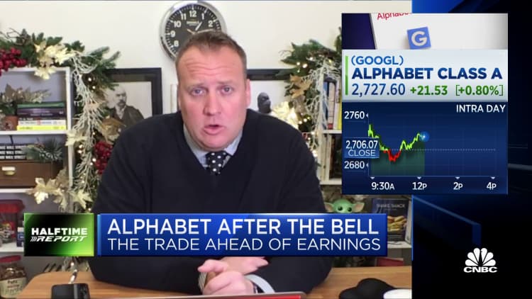 Alphabet has potential to outperform most large cap Nasdaq stocks in 2022, says Josh Brown