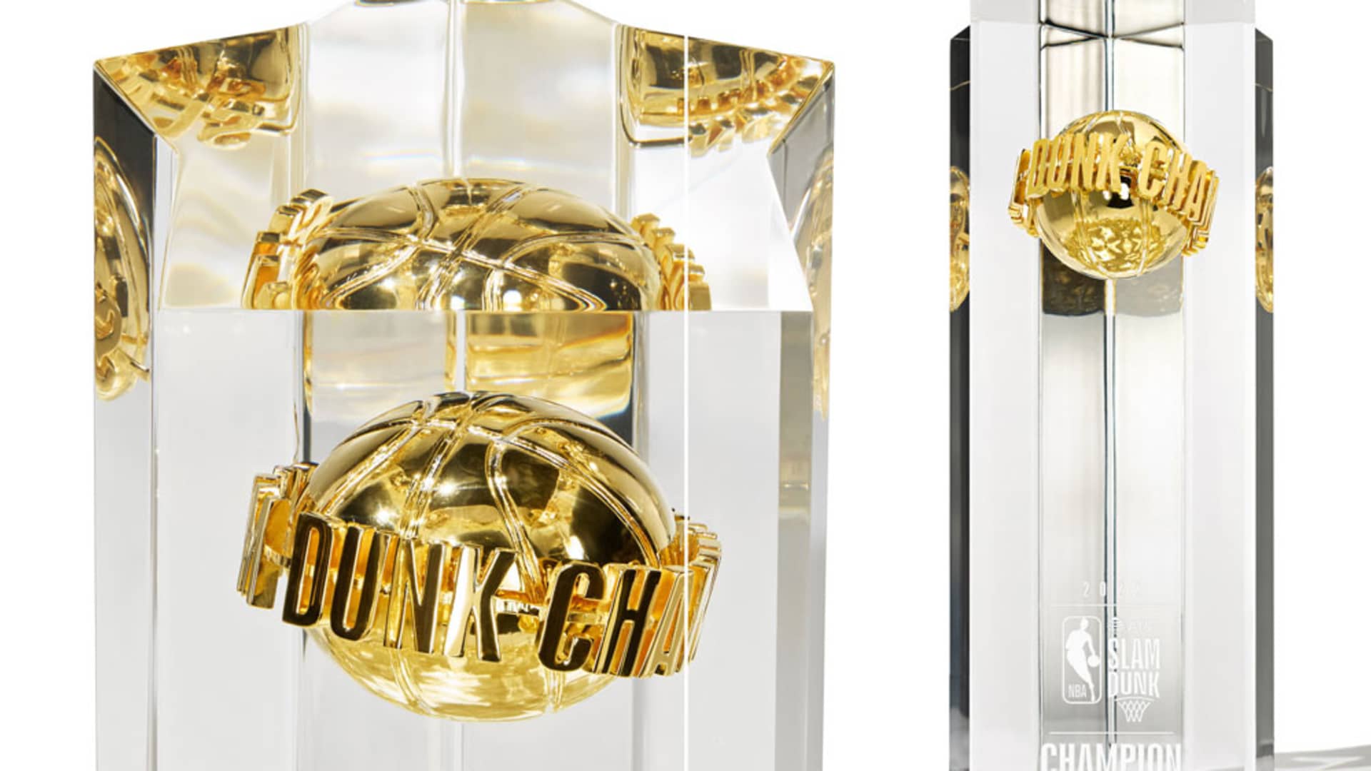 NBA Dunk Trophies