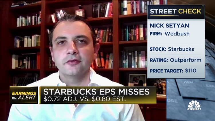 Operating margins are the headwinds for Starbucks, says Wedbush's Nick Setyan