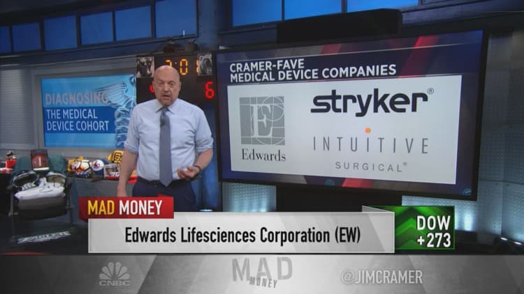Jim Cramer says these three medical device stocks are 'true steals'