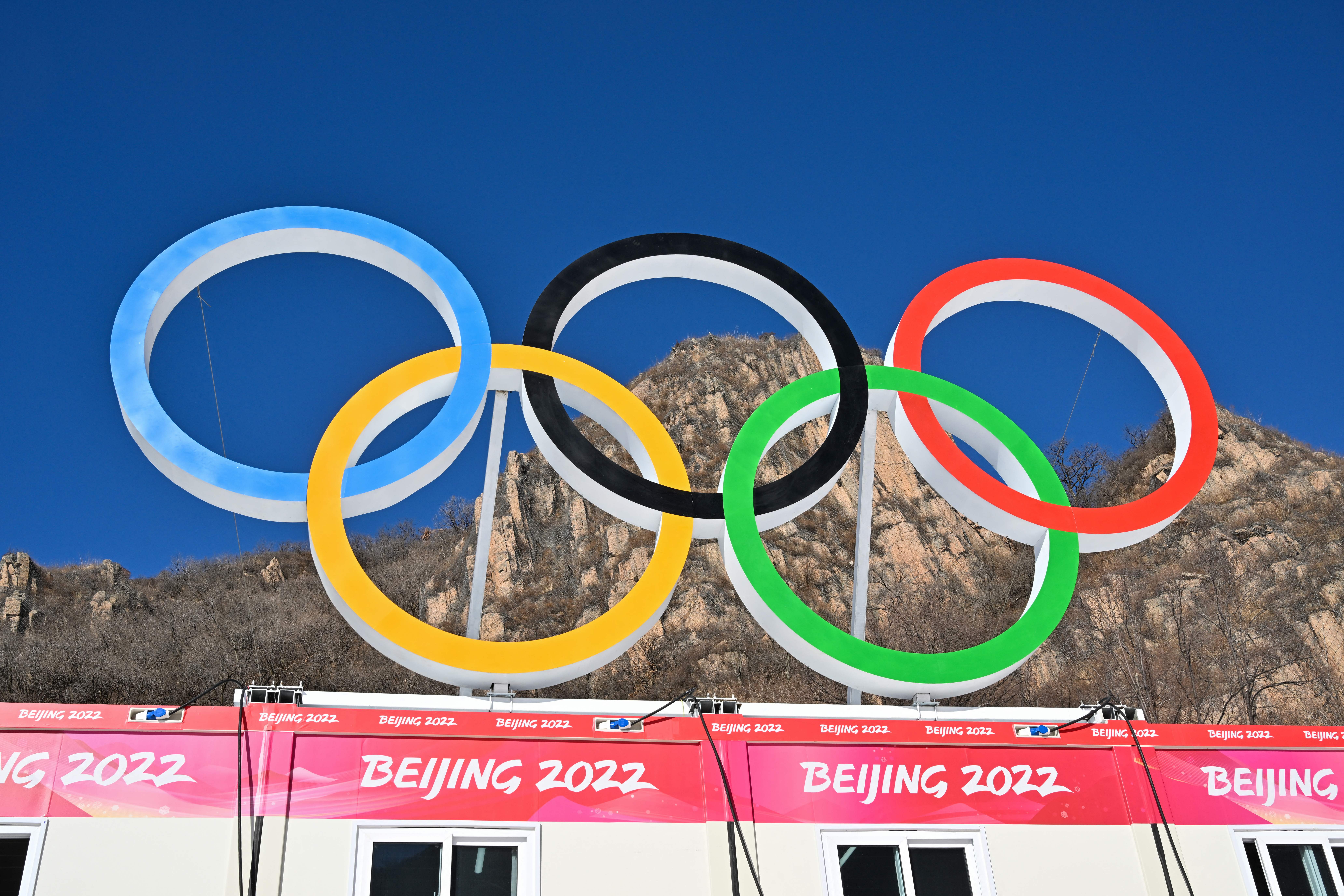 olympic rings logo 2022