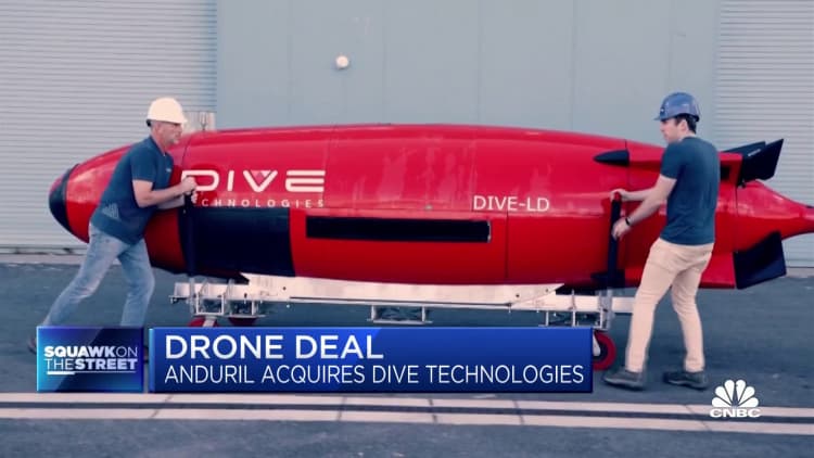 Anduril Industries acquires Dive Technologies