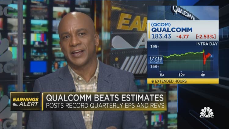 Qualcomm after earnings