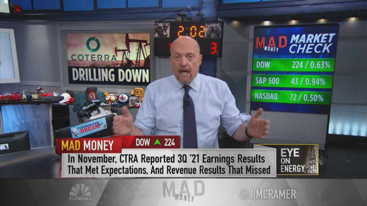 Cramer sees promise in Coterra Energy, but still prefers Devon and Pioneer right now